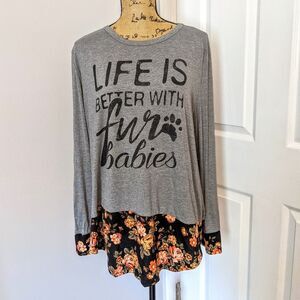 NWOT Fur Baby shirt